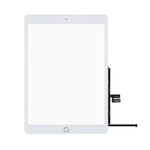 Premium Digitizer Touch Screen Glass Part w/Home Button WHITE for iPad 7... - £14.67 GBP