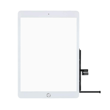 Premium Digitizer Touch Screen Glass Part w/Home Button WHITE for iPad 7... - £14.65 GBP