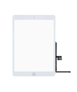 Premium Digitizer Touch Screen Glass Part w/Home Button WHITE for iPad 7... - £14.65 GBP