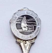 Collector Souvenir Spoon Canada BC Captain Cook Bicentennial 1778 - 1978 - £3.90 GBP