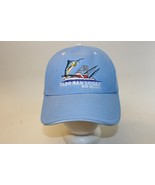 Light Blue Teal Cabo San Lucas Hat Cap Adjustable Hook &amp; Loop Dominican ... - £7.73 GBP