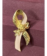 Pink Avon Breast Cancer Awareness Pin Brooch - £6.54 GBP