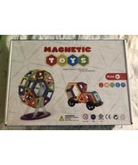DreambuilderToy 106 PCS Magnetic Tiles Set, STEM Building Block Educatio... - $39.95