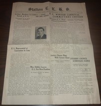 Edward Little High School Newspaper, Auburn Maine - December 19, 1941 - £11.76 GBP