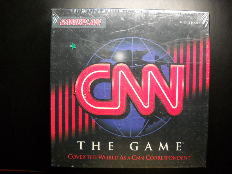 CNN The Game 1994 Gamesplan Cover the World as a CNN Correspondent Sealed Box - $13.99