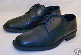   Todd Welsh Men&#39;s Shoes Size US-9.5D/EU-42 Black Leather Made in Italy - £10.93 GBP