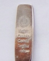 Collector Souvenir Spoon Canada Saskatchewan Regina Western Canada Games... - £3.98 GBP