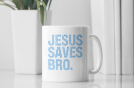 Jesus Saves Bro Bold Design Mug - £12.74 GBP