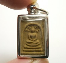 Small Phra Somdej Pim Kanan Lp Toh Blessed In 1978 Buddha Miracle Yant Pendant - £58.01 GBP