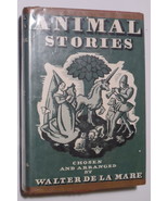 WALTER DE LA MARE ANIMAL STORIES 1940 Hardcover Book Charles SCRIBNER NY... - £15.28 GBP