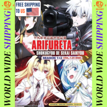 Arifureta Shokugyou De Sekai Saikyou Anime DVD Season 1 &amp; 2 Vol.1-25 English Dub - $36.09