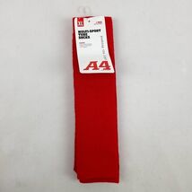 A4 S8005 Mens Womens Youth Moisture Wicking Multi-Sport Tube Socks Red - $8.95