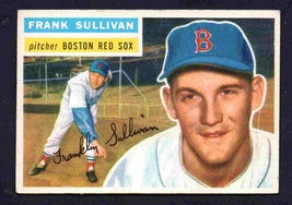 Boston Red Sox Frank Sullivan 1956 Topps #71 ex - £4.34 GBP