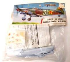 AirFix Russian Yak 9D Model Kit 1/72 Scale New Sealed Instructions Included - $23.75