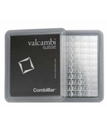 Valcambi Suisse .999 Of Fine Silver CombiBar 100 X 1 GRAM - £283.04 GBP