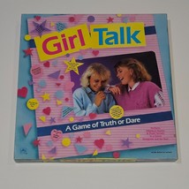 VTG Girl Talk Board Game Truth or Dare 1988 Includes Zit Sticker Sheets - £25.93 GBP