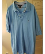 Tommy Hilfiger mens XXL polo shirt, pale blue - $23.19 CAD