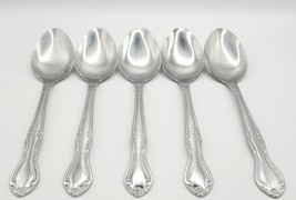 Walco Set of 5 Barclay 1105 Soup Spoon 7&quot; Stainless Steel Cutlery Replacement - £7.85 GBP