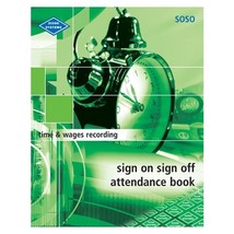 Zions Sign-On Sign-Off Attendance Book (SOSO) - £48.51 GBP