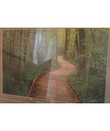 Framed Fine Art Nature Photography Print  MEANDERING BOARDWALK Drake Fleege - £239.44 GBP