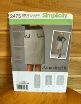 Simplicity Vintage Home Sewing Crafts Kit #2475 2009 Skirt - $9.99
