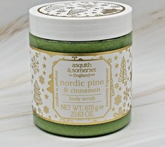 Asquith &amp; Somerset Nordic Pine &amp; Cinnamon Body Scrub Sealed 23oz - $28.82