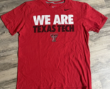 Nike Texas Tech Short Sleeve Graphic Tee Size Large Red TTU Red Raiders ... - $13.54