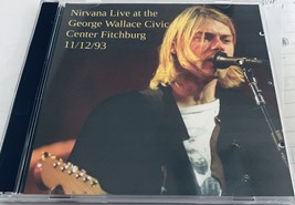 Nirvana Live in Fitchburg on 11/23/93 (2 CDs) Extremely Rare full concert  - £19.60 GBP