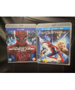 LOT OF 2 :The Amazing Spider-Man + THE AMAZING SPIDER-MAN 2  IN 3D Blu-r... - £8.71 GBP