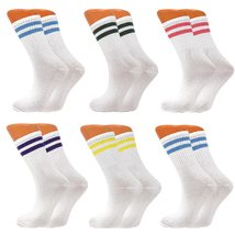 AWS/American Made Tennis Crew Socks for Women Thin and Breathable 6 Pairs (Style - £13.23 GBP