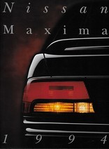 1994 Nissan MAXIMA sales brochure catalog US 94 GXE SE 4DSC - $8.00