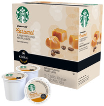 Starbucks Caramel Coffee 22 to 132 Count Keurig K cups Pick Any Quantity - £17.49 GBP+