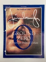 Rush Limbaugh Letter Newsletter Magazine February 1997 Zero Political Debate - £15.11 GBP