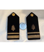 Vintage Lot of 2 US Navy USN Lt. Junior Grade Shoulder Marks Insignia Mars - $577.12 MXN