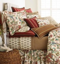 Ralph Lauren Antigua Paisley -TWIN - Fitted &amp; Flat Sheets = Perfect Dorm Room - £62.87 GBP