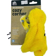 Prevue Pet Products Small Cozy Corner for birds  6 inch Yellow - £3.12 GBP