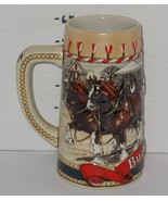 1986 Budweiser Exclusive Collector Series Holiday Beer Stein Mug Clydesd... - €21,28 EUR