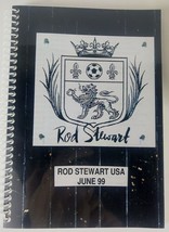 Rod Stewart 1999 Tour Book Band Crew Travel Itinerary for June One of a Kind - £77.51 GBP