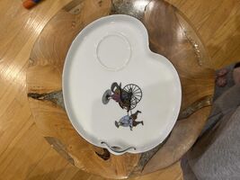 Snack plate by Hakusan Fine China Japan #9501 - $446.42 MXN