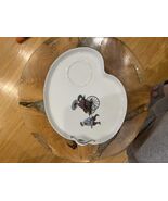 Snack plate by Hakusan Fine China Japan #9501 - $24.75