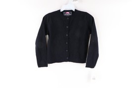 NOS Vintage Childrens Size 6X School Uniform Button Knit Cardigan Sweate... - £23.35 GBP