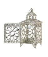 Crown Jewels Silver-tone Candle Lantern - €46,10 EUR