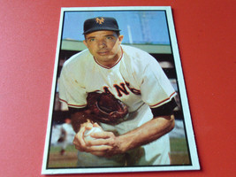 1953  BOWMAN  COLOR   JIM  HEARN   # 76   NEW  YORK  GIANTS   BASEBALL   !! - £18.77 GBP