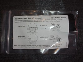 ORIGINAL REVISION BATLSKIN REPLACEMENT MSS IMPACT LINER SHIM KIT MSS 6 Q... - $11.47