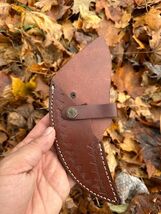 Handmade Fixed Blade Leather Dagger  Knife Sheath Holster Outdoor Tool S... - $12.18