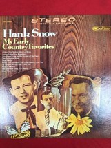 Hank Snow - My Early Country Favorites LP vinyl record RCA - £25.61 GBP