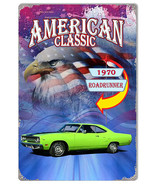 1970 Roadrunner Classic Sign By Artist Phil Hamilton 12x18 - $24.99
