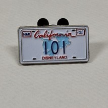 Disney Cast Lanyard Pin California 101 Dalmatian License Plate Exclusive Trading - $18.47