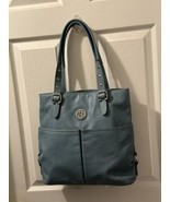 Relic By Fossil Baby Blue Large Tote Purse Great Condition Large W/ Accents Nice - $18.23