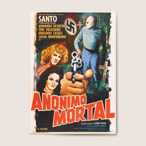 Santo en Anónimo mortal (1975) - 20&quot; x 30&quot; inches (Unframed) - £30.54 GBP